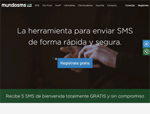 Tablet Screenshot of mundosms.es